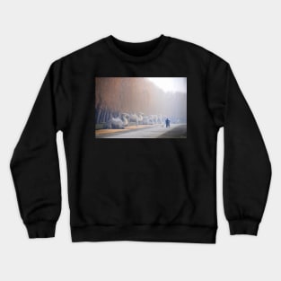 Chang Ping - 明十三陵 - Main sacred way to the Ming tombs. Crewneck Sweatshirt